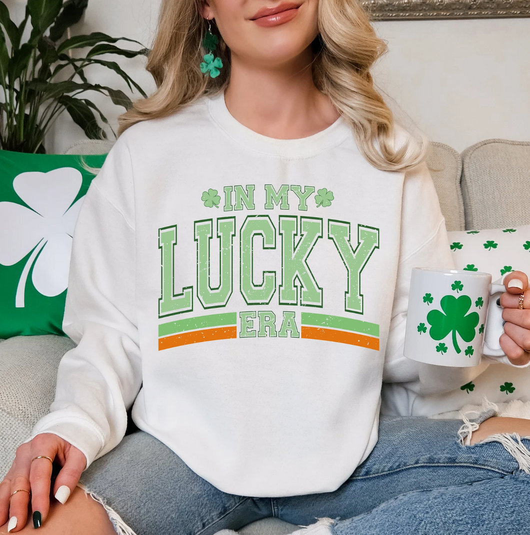 In My Lucky Era T-Shirt or Crew Sweatshirt