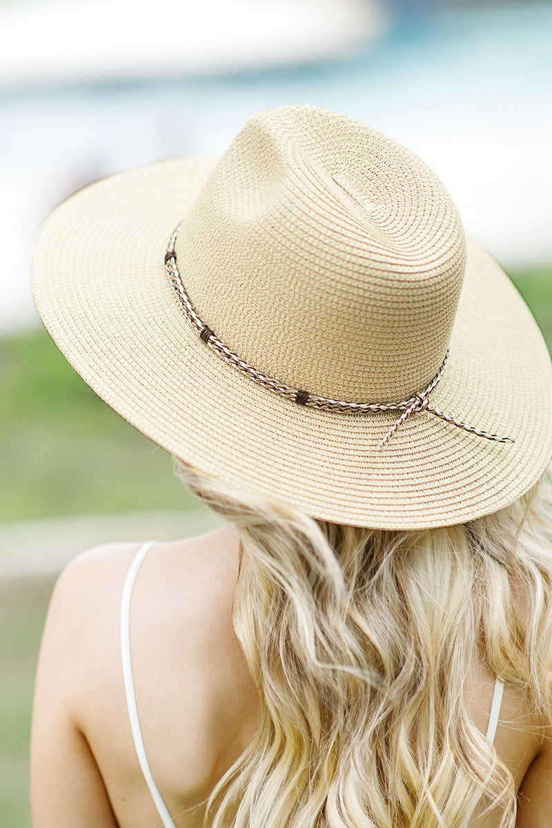 Ruggine Braided Double Band Panama Hat