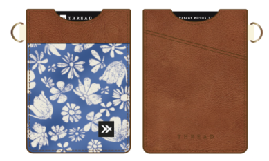 Fawn Thread Vertical Wallet