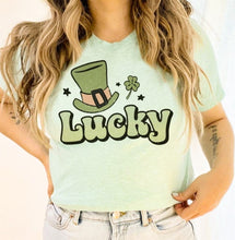 Lucky Leprechaun Hat T-Shirt or Crew Sweatshirt