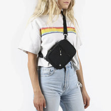 Thread Black Crossbody Bag